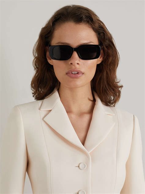 dior eyewear rectangle frame sunglasses